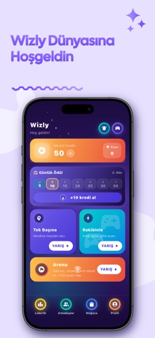 Wizly : Trivia Bilgi Yarışması iPhone screenshot