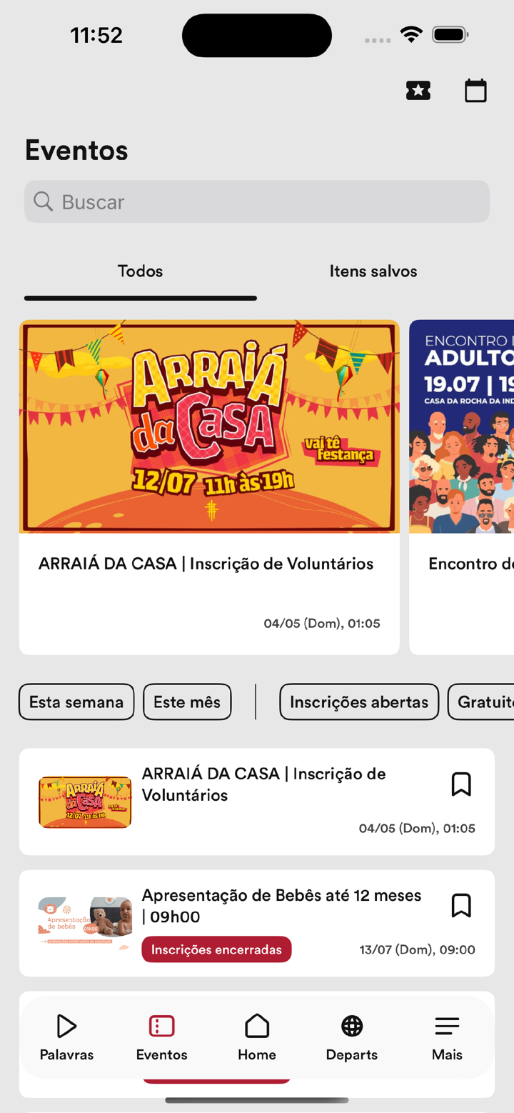 A Casa da Rocha Igreja Cristã screenshot 3