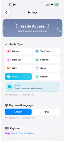 AI Reply Keyboard Screenshot 7 of 8