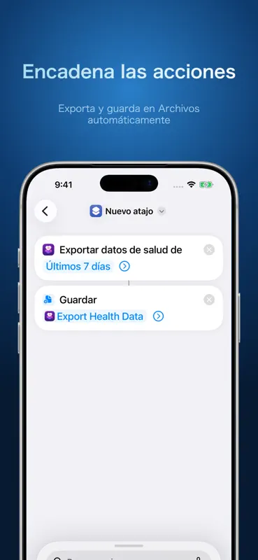 Health Exporter & Shortcuts screenshot 7 of 7