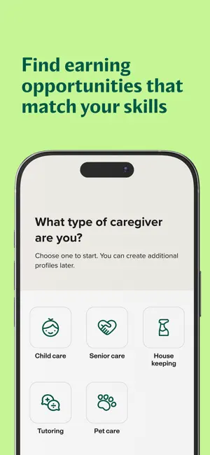 Care.com Caregiver: Find Jobs screenshot 1