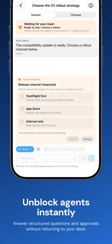 OC Remote - OpenCode Client screenshot 3 of 5