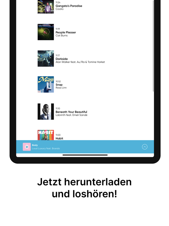 Radio FM1 iPad screenshot 5 - Music app