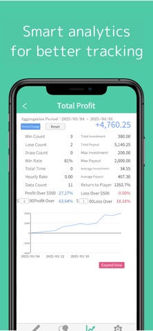QuickBetLog Screenshot 2 of 4