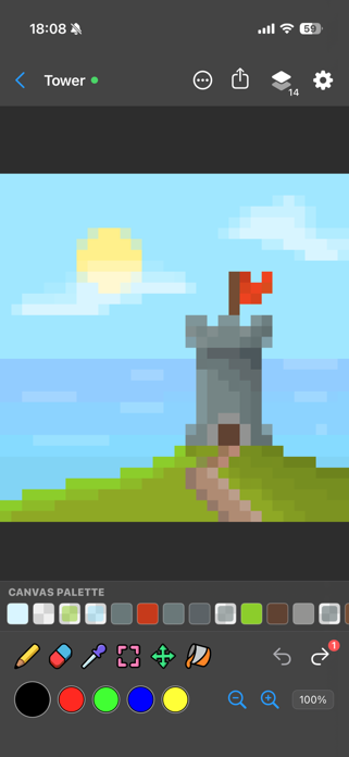 PxPad: Pixel Art Maker Studio Screenshot 1 of 8