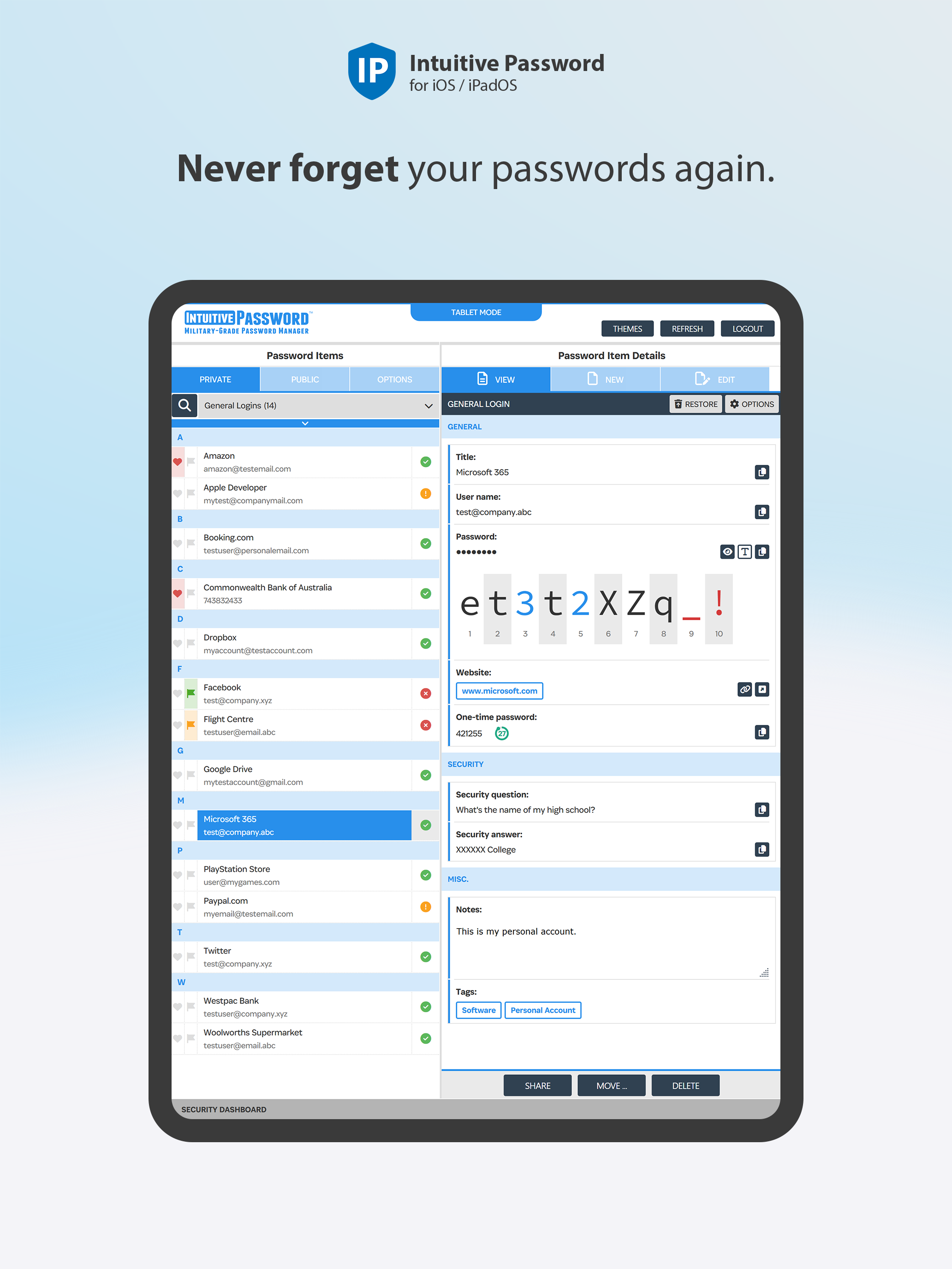 Intuitive Password®