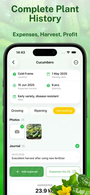CropKeeper: Garden Planner screenshot 3