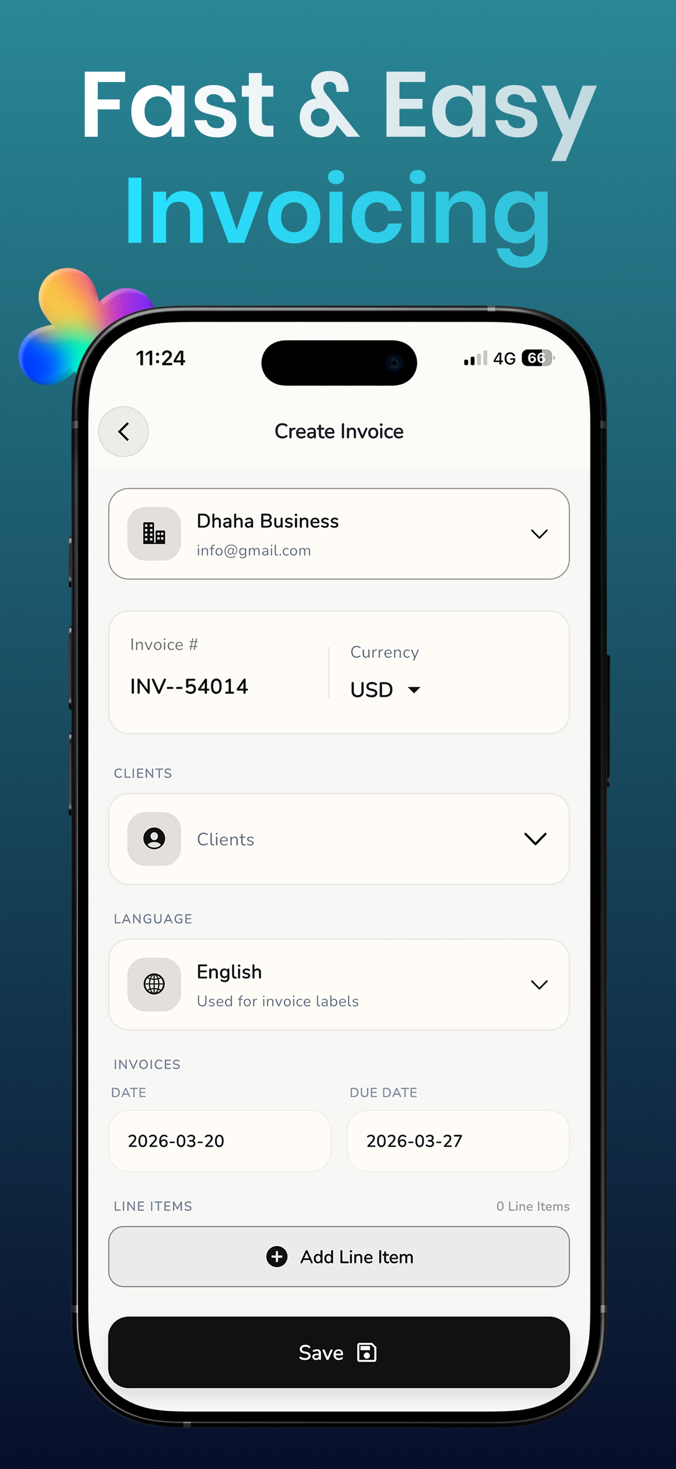 Invocer: Invoice Maker & PDF