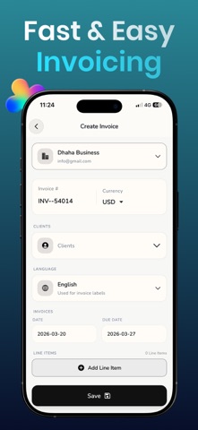 Invocer: Invoice Maker & PDF Screenshot 4 of 9