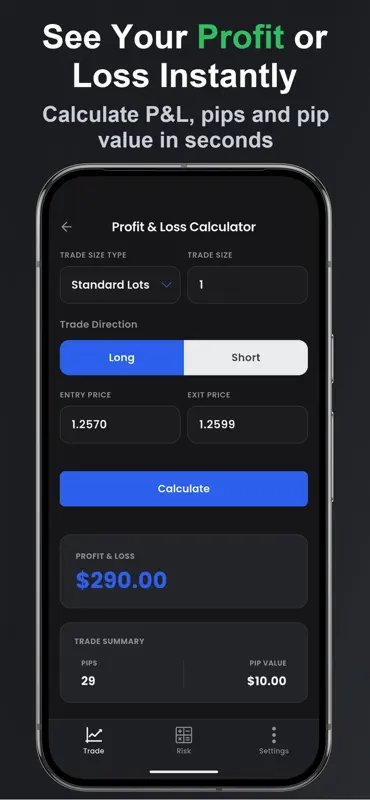 Forex Lot Size, FX Calculator screenshot 6 of 7