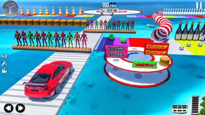 Superhero Car Simulator Games Screenshot