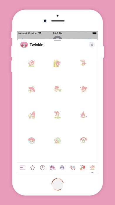 Twinkle : Daisy Melody Wink iPhone screenshot 3 - Stickers app