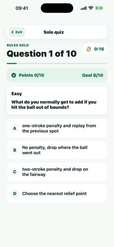 Golf Quiz screenshot 2