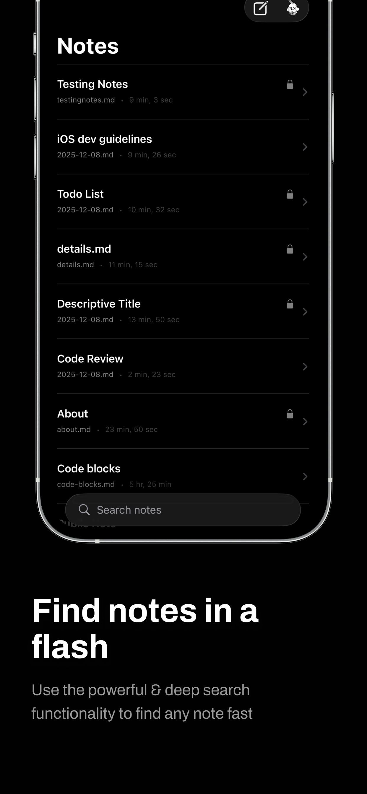 OctoNote screenshot 4