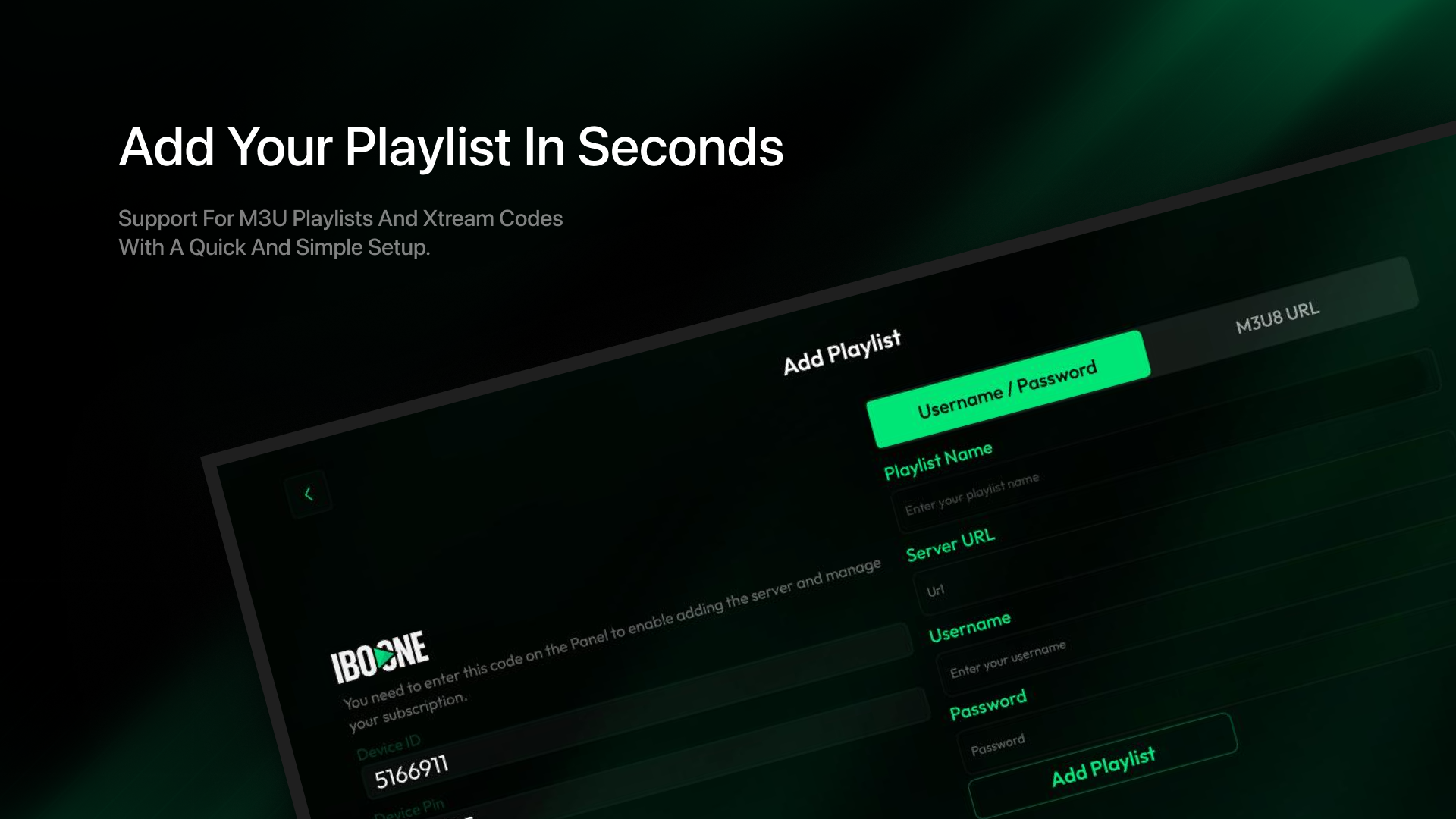 IBOONE IPTV Player & M3U screenshot 12