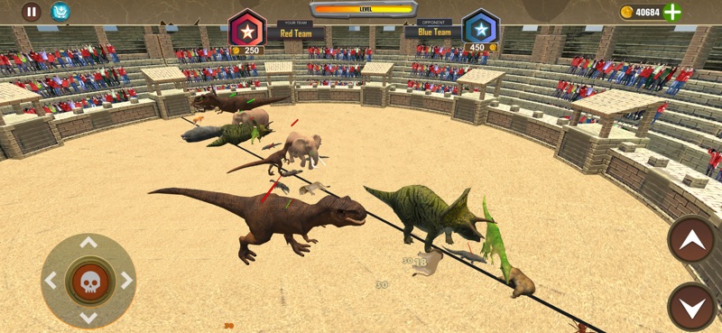 Batalla animales: Pelea jungla screenshot 3