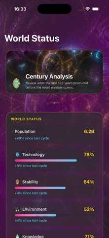 World Reset Agency iPhone screenshot