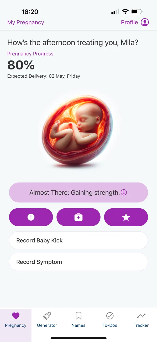 Screenshot #2 pour My Pregnancy Center