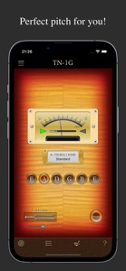 Guitar Tuner TN-1G screenshot #1 for iPhone