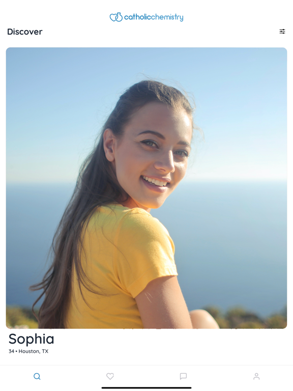 Screenshot #4 pour CatholicChemistry Dating App