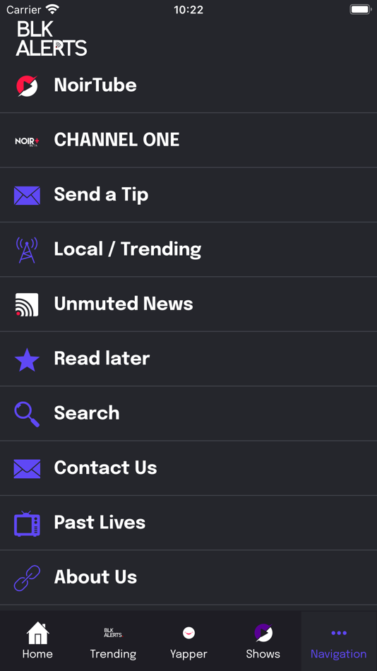 #2. BLK ALERTS (iOS) 由: UNMUTEDCO, LLC