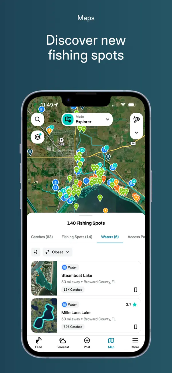 Screenshot #2 pour FishAngler - Fishing App