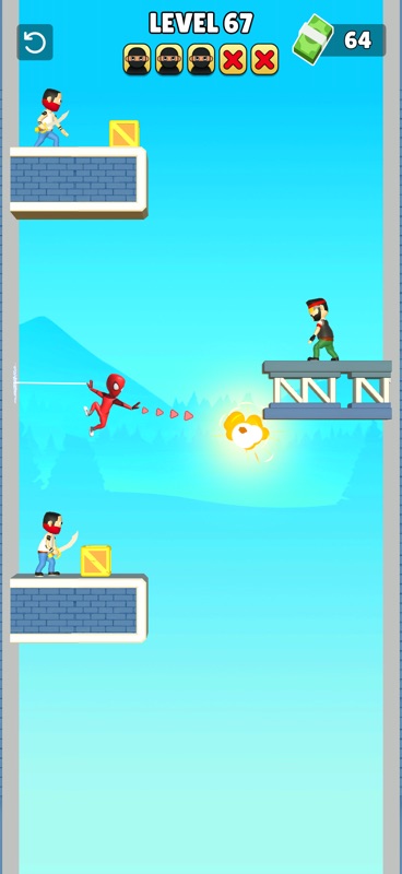 Web Battle 3D: Swing Hero screenshot 6