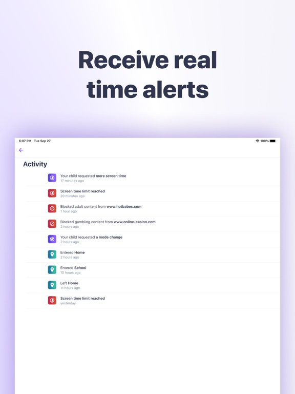 Parental Controls by Ohana iPad screenshot 8 - Lifestyle app