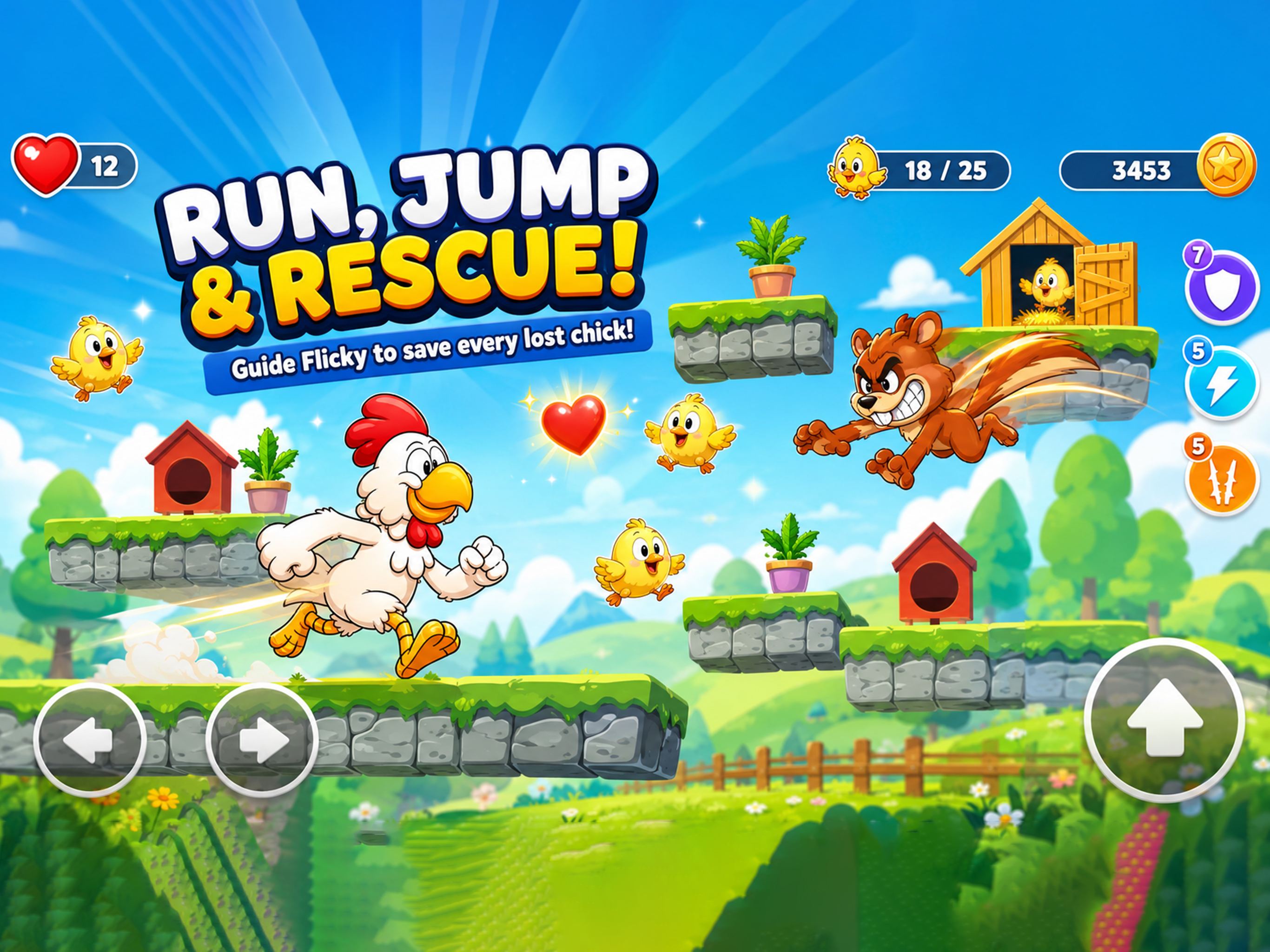 Flicky Chicky: Chicken Run
