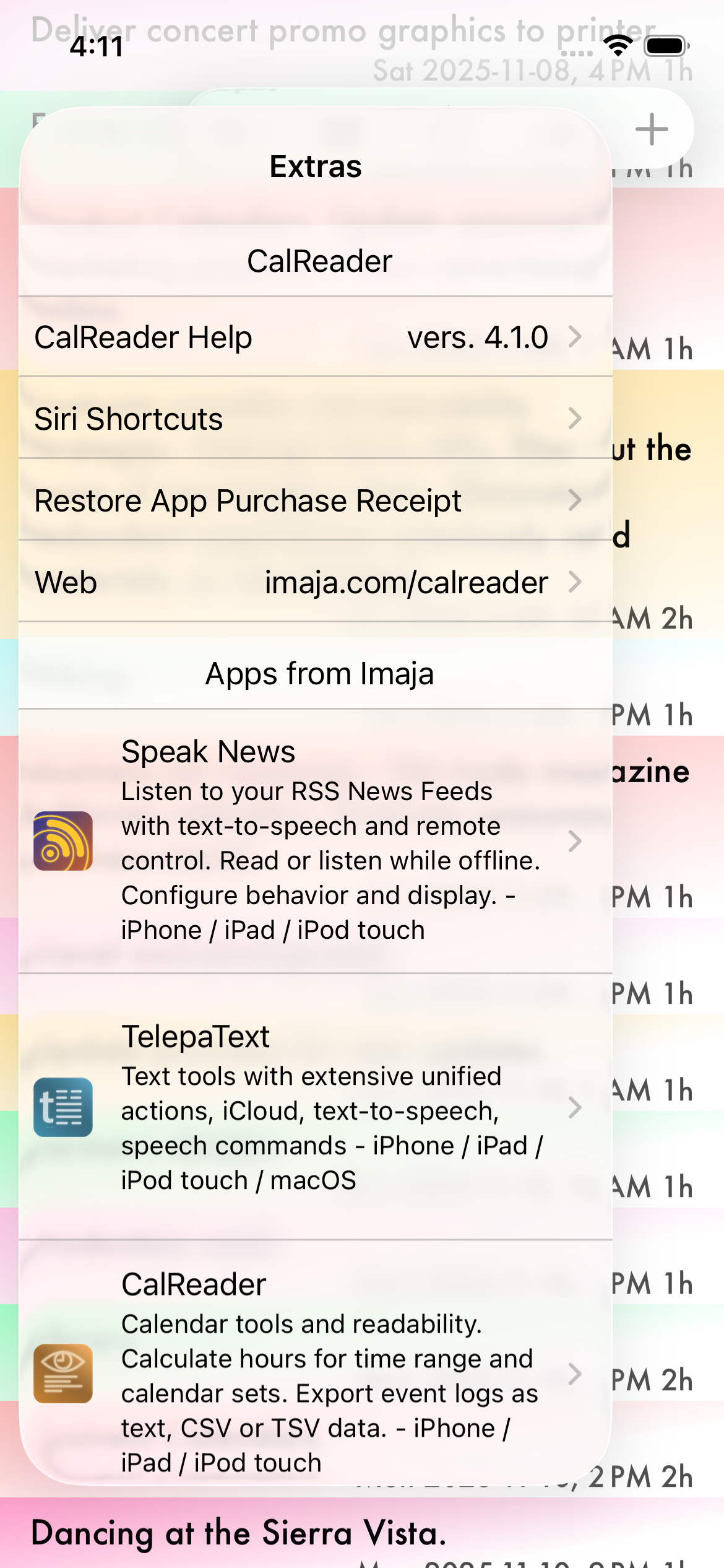 CalReader - Calender logs screenshot 10