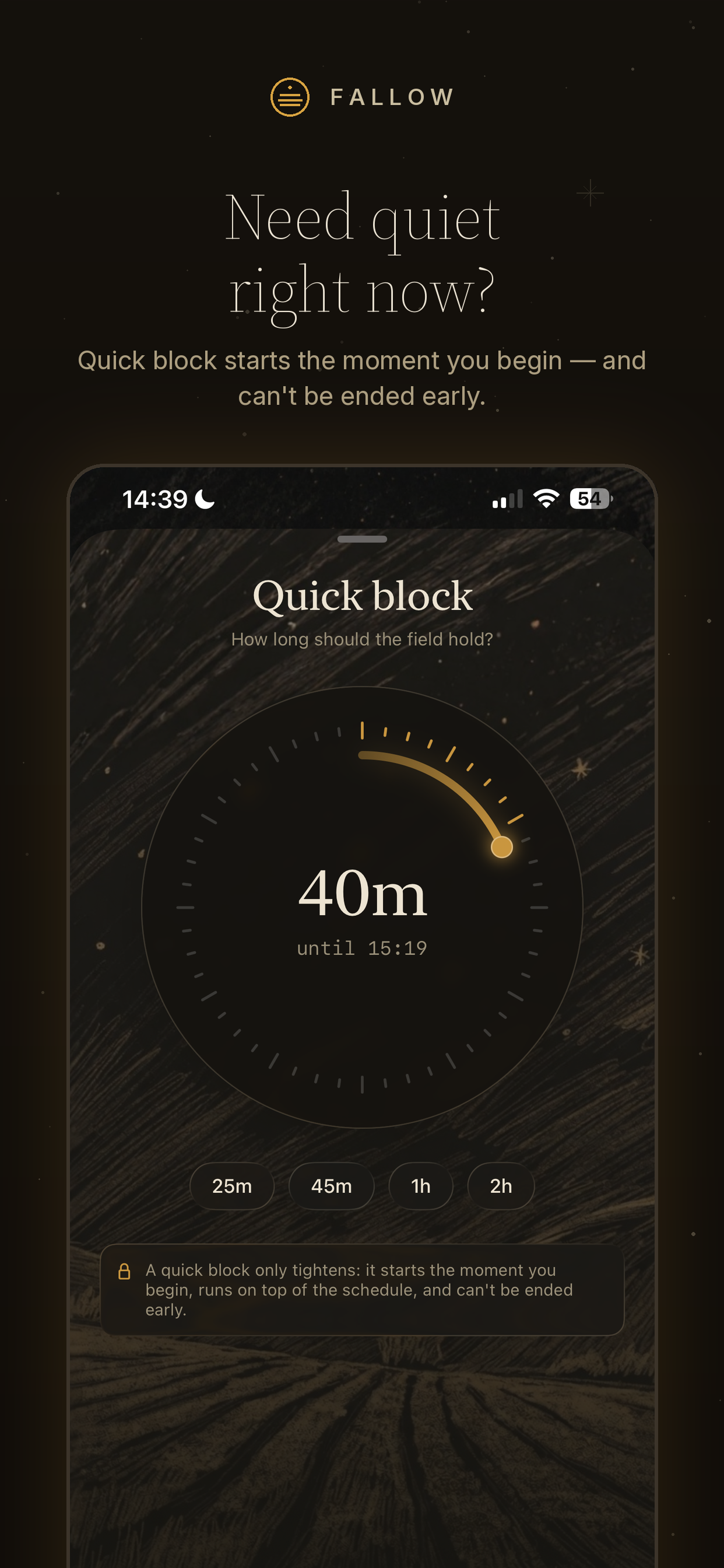 Fallow: Focus App Blocker screenshot 2