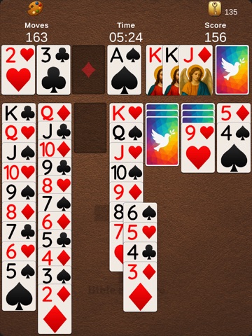 The Official Bible Solitaire® iPad screenshot