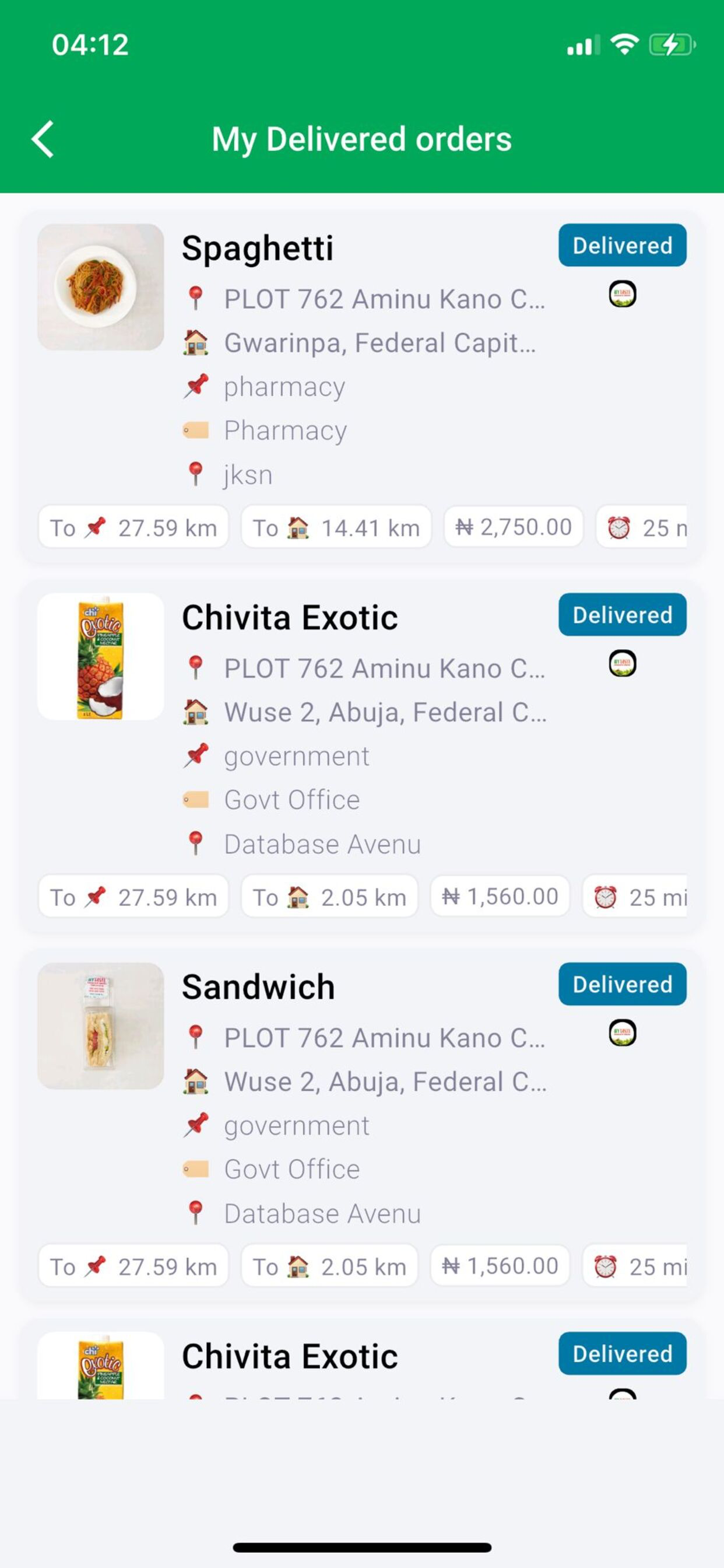Burucart Courier screenshot 3