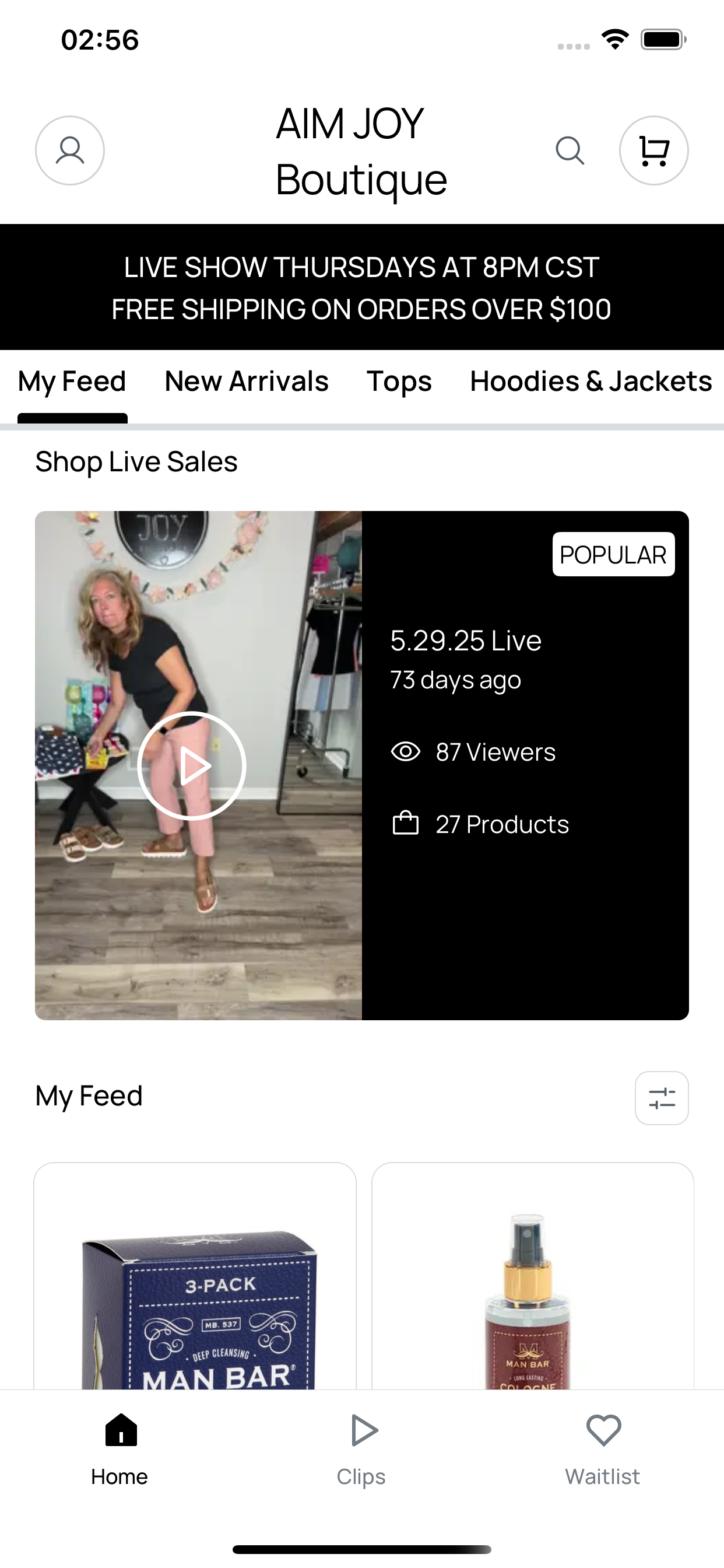 AIM JOY Boutique screenshot 2