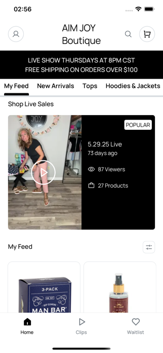 AIM JOY Boutique Screenshot 2 of 4