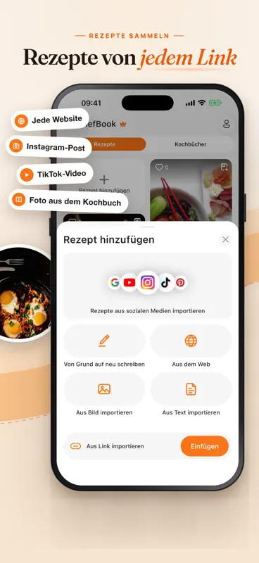 Rezepte sammeln: ChefBook screenshot 1 of 8