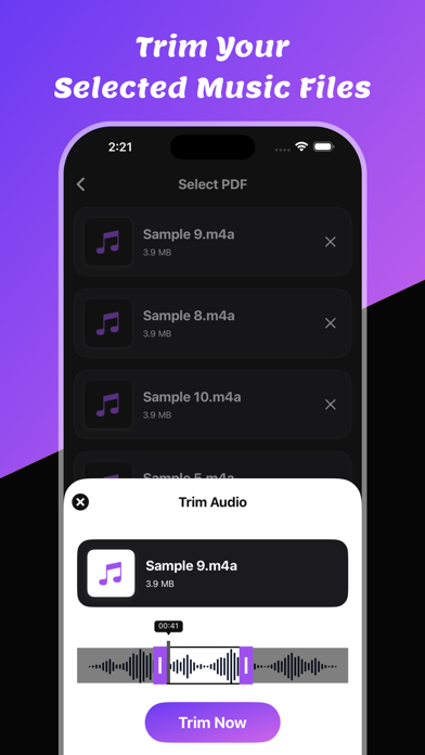 Ringtone Maker: audio extract Screenshot
