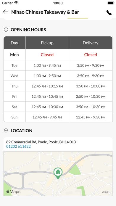 Nihao Chinese Takeaway & Bar Screenshot