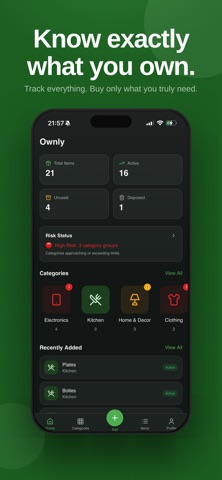 Ownly - Personal Inventory App Screenshot 9 of 10