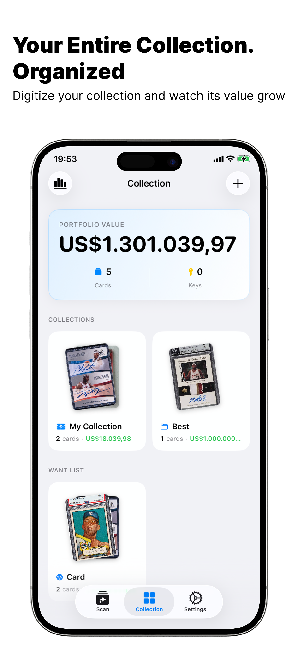 PriceCard: Sports Card Scanner