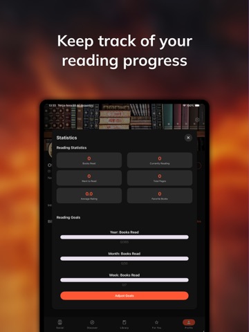 Readfolio: Book Tracker iPad screenshot