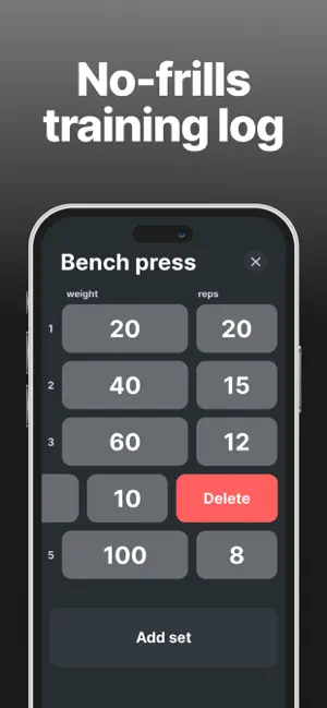 Forma: Workout Tracker Gym Log screenshot 3