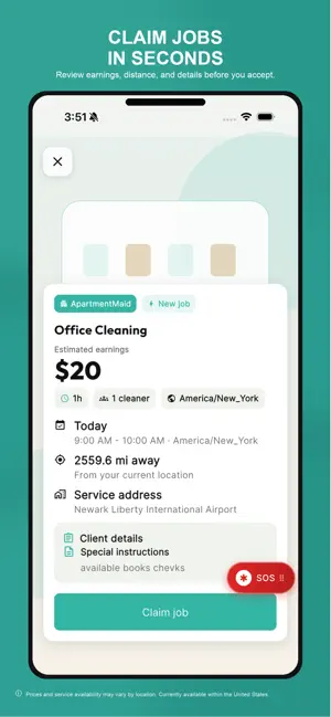 AMAID Cleaner: Clean & Earn screenshot 4