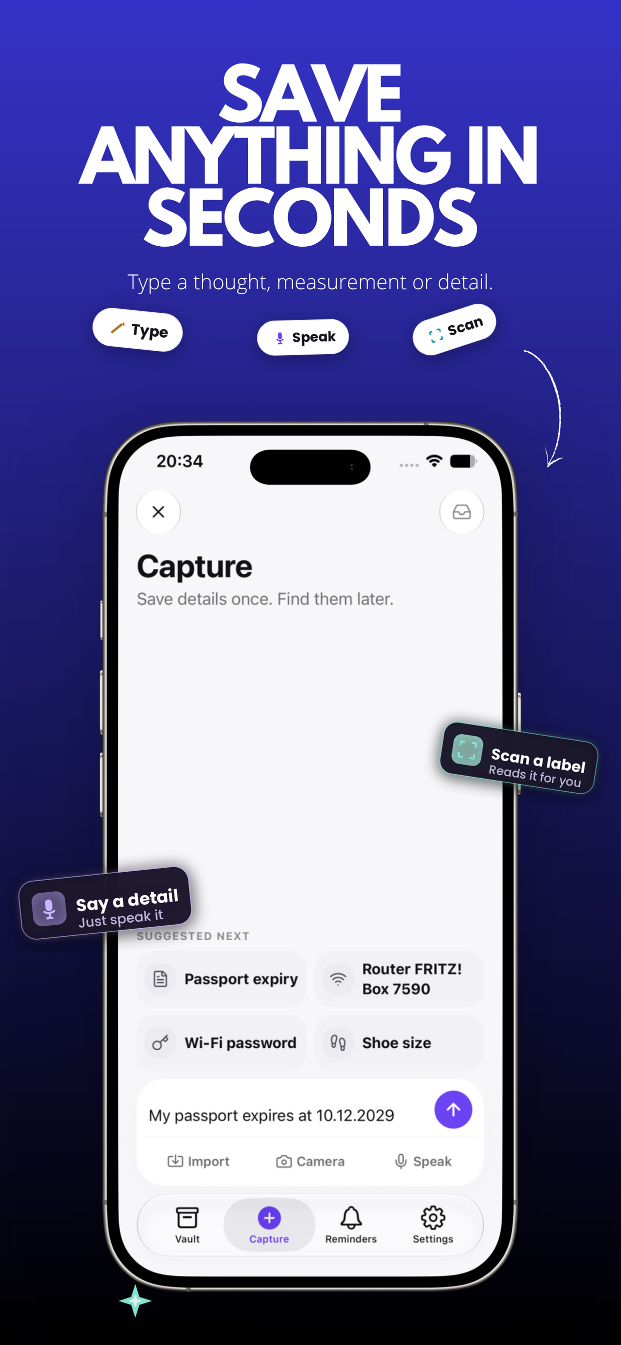 Keepsake: Notes & Reminders screenshot 3