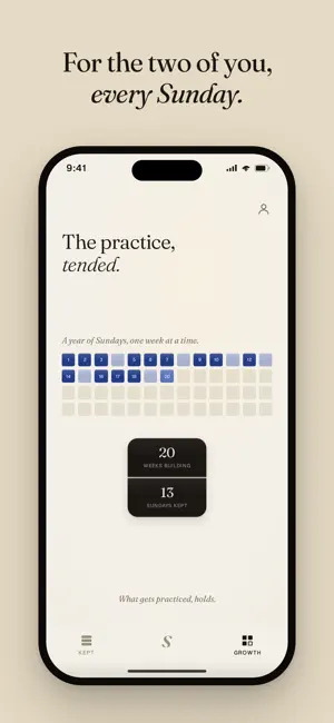 Sunday — Couples Check-In screenshot 2