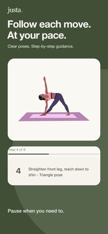 Justa: Pilates & Yoga Screenshot 4 of 5