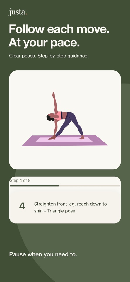 Justa: Pilates & Yoga screenshot 4