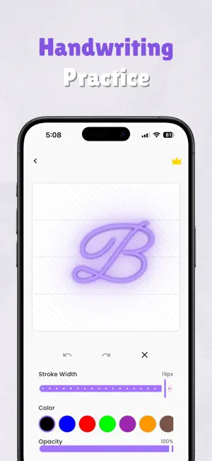 Handwriting Practice: Inkflow screenshot 1