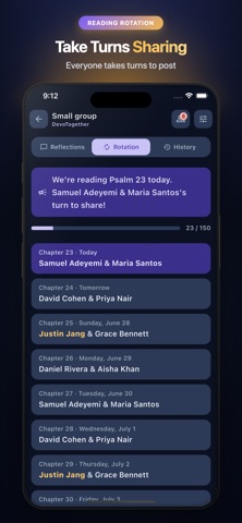 DevoTogether - Group Devotions Screenshot 2 of 4