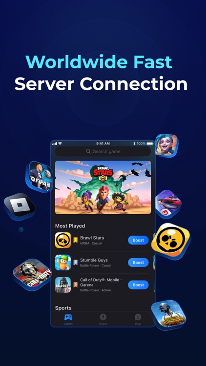 GearUP: Lower Lag Game Booster